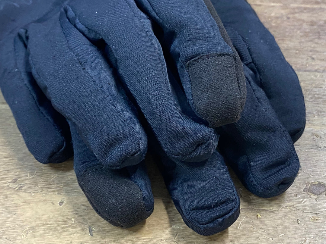 KD428 シマノ SHIMANO SHIMANO 長指 ウィンターグローブ 黒 L 裏起毛 GORE TEX INFINIUM スレあり