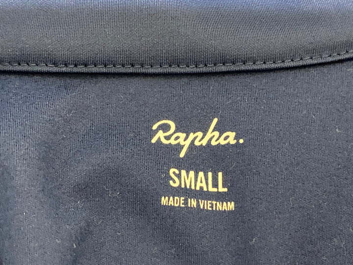 KI809 ラファ Rapha MEN'S CORE THERMAL LONG SLEEVE JERSEY 長袖 サイクルジャージ 紺 S 裏起毛