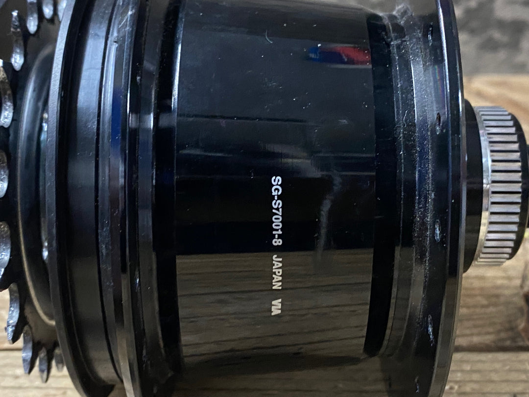 KM101 シマノ SHIMANO ALFINE SG-S7001-8 リアハブ 内装八段