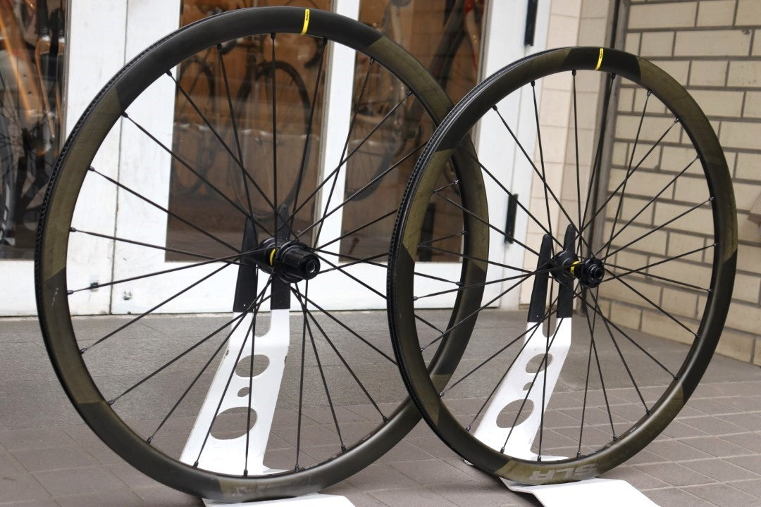 k*i様 MAVIC COSMIC SLR 32カーボンホイールセット マヴィック MAVIC コスミック ディスク COSMIC SLR 32 DISC カーボン