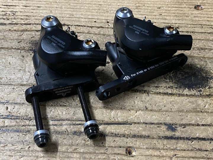 KK511 シマノ SHIMANO GRX BR-RX400 ディスクブレーキキャリパー 前後セット