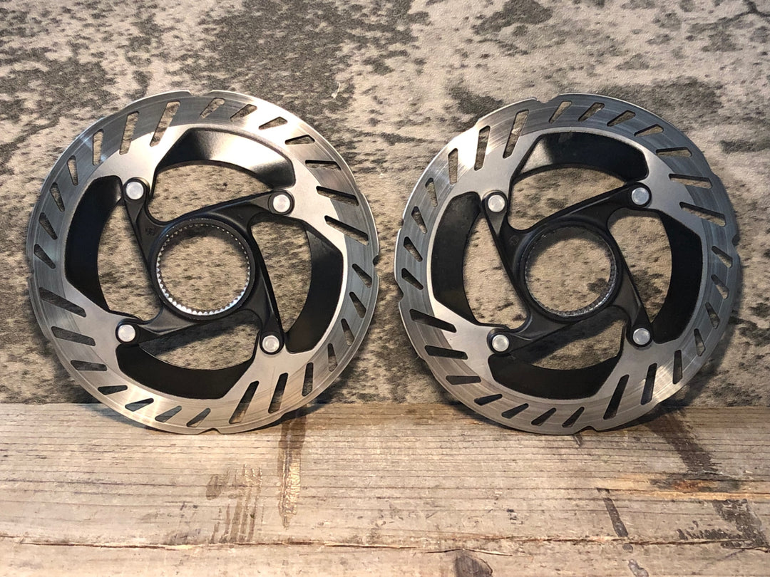 JO087 シマノ SHIMANO デュラエース DURA-ACE RT-CL900 ディスクブレーキローター 2枚セット Φ140 実測1.7