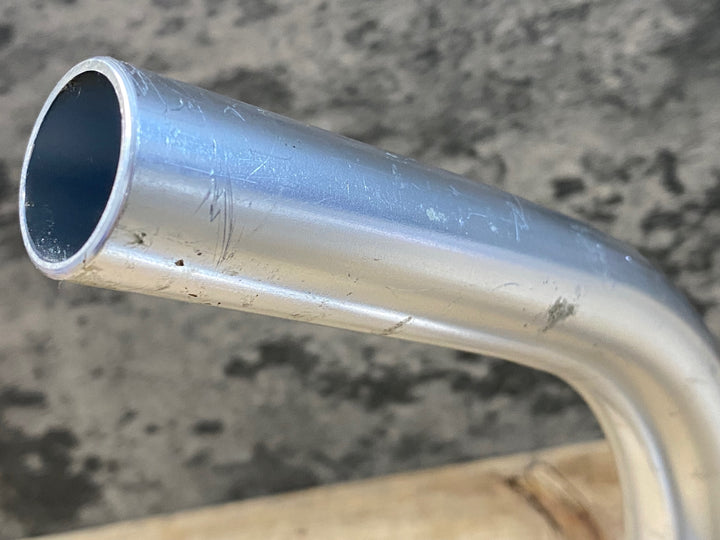JZ154 日東 NITTO Mod185 アルミ ドロップハンドル 420mmブラケット部C-C Φ26.0mm シルバー