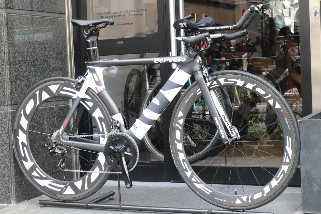 【訳あり】 サーヴェロ CERVELO P3 2013モデル 51サイズ シマノ 105 R7000 MIX 11S カーボン トライアスロン TTバイク 【東京南麻布店】
