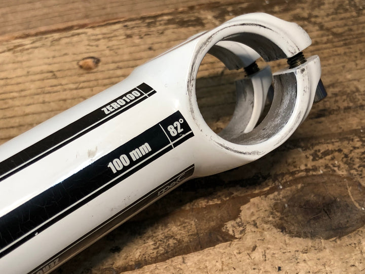 JI405 デダ Deda ZERO 100 SERVIZIO CORSE アルミ ステム 白 100mm Φ31.7 OS