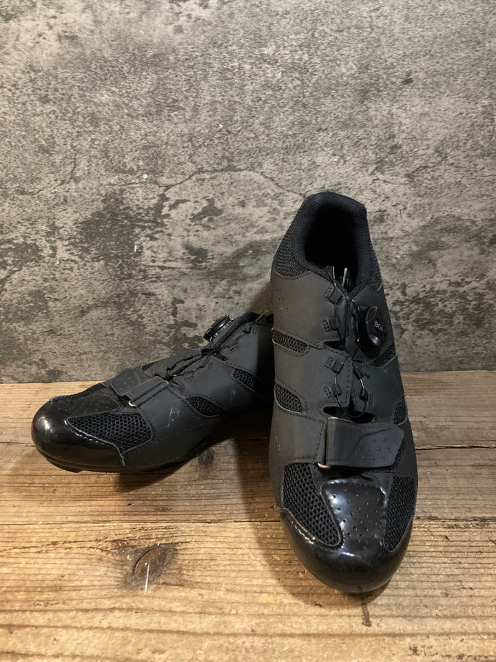 KG388 ジロ GIRO SAVIX ビンディングシューズ 黒 SPD EU43 ペン字あり