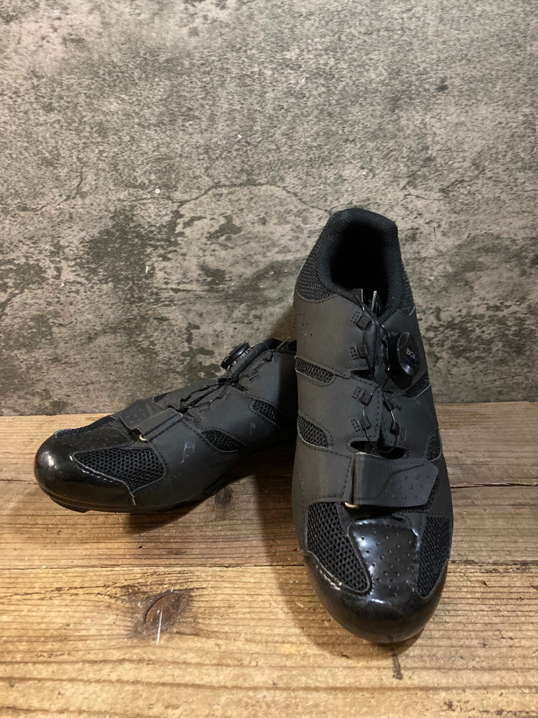 KG388 ジロ GIRO SAVIX ビンディングシューズ 黒 SPD EU43 ペン字あり