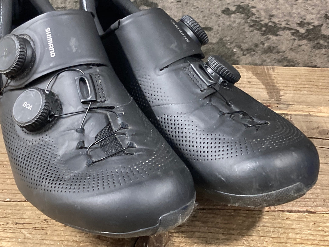 KR214 シマノ SHIMANO RC9 SH-RC903M ビンディングシューズ 黒 EU41