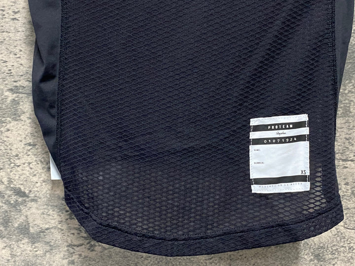 JS844 ラファ Rapha PRO TEAM 半袖 ベースレイヤー 黒 XS