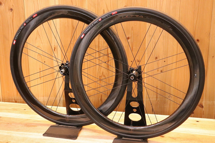 カンパニョーロ CAMPAGNOLO ボーラ BORA ULTRA WTO 45 DB カーボン チューブレスレディ ホイールセット シマノ 11S/12S 19C 【芦屋店】