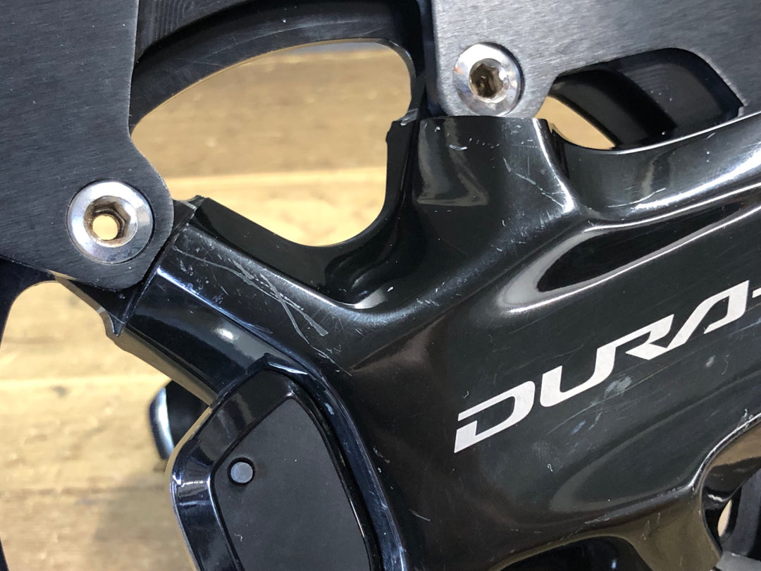KM024 シマノ SHIMANO デュラエース DURA-ACE FC-R9200-P パワーメーター クランクセット ROTOR チェーンリング 12S 54/39T 172.5mm