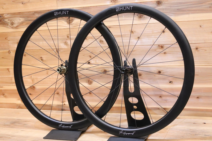 ハント HUNT 44 AERODYNAMICIST CARBON DISC カンパ 11S/12S 20C カーボン チューブレス ホイールセット 【広島店】