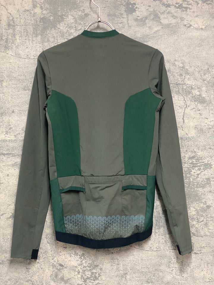 JY855 オークリー OAKLEY ELEMENT LS JERSEY 長袖 サイクルジャージ オリーブ M