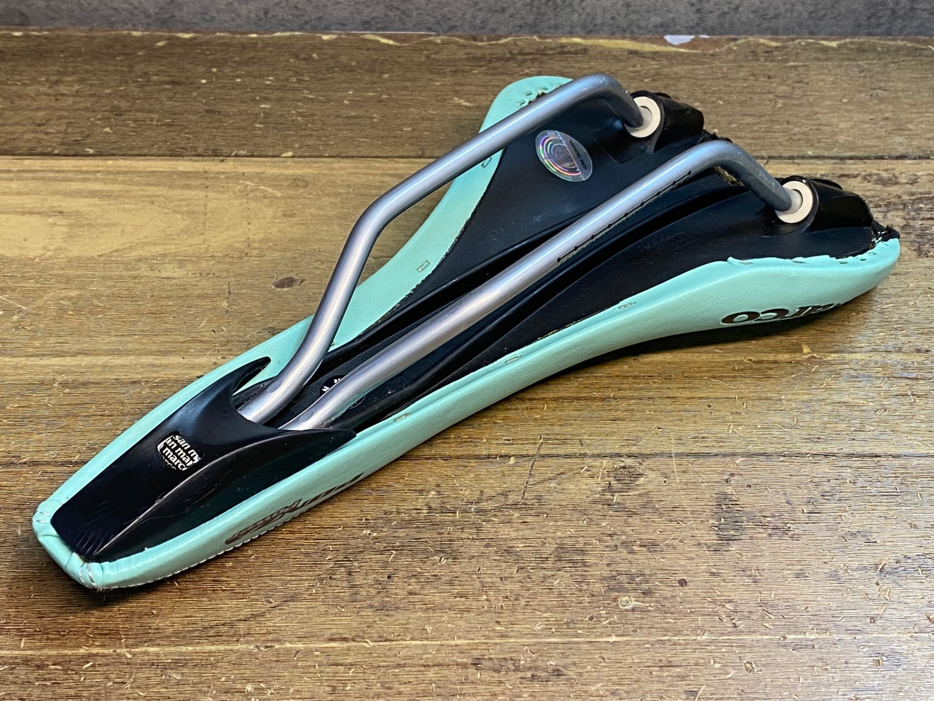 JO418 サンマルコ SAN MARCO PONZA POWER サドル チェレステ – BICI