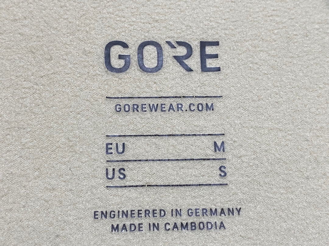 JY999 ゴア GORE 長袖 サイクルジャージ グレー EU Mサイズ 裏起毛