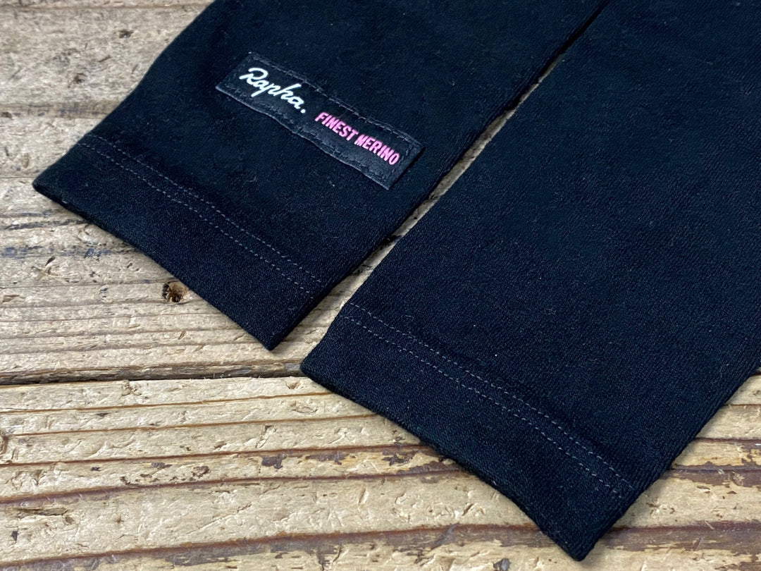 KI005 ラファ Rapha MERINO ARM WARMER アームウォーマー 黒 S