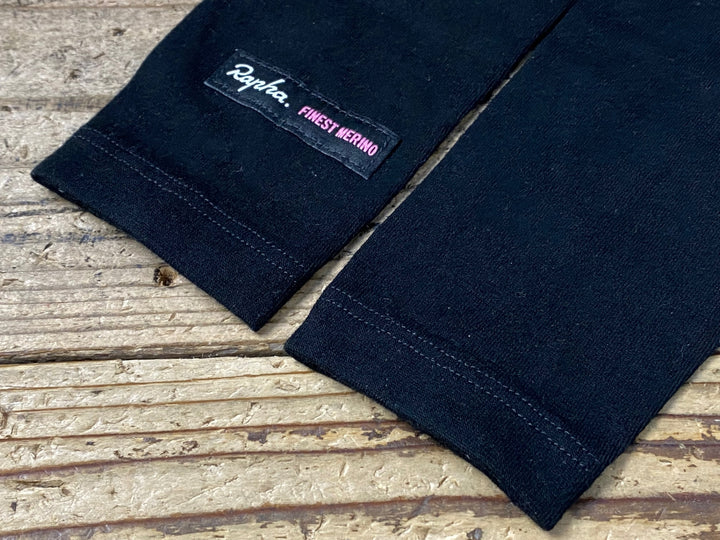 KI005 ラファ Rapha MERINO ARM WARMER アームウォーマー 黒 S