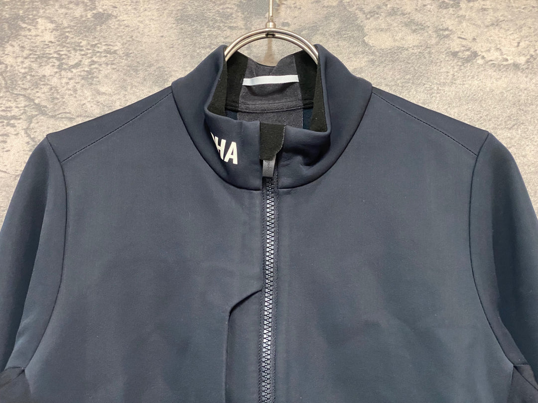 JY359 ラファ Rapha PRO TEAM JERSEY 長袖 サイクルジャージ 黒 M 裏起毛