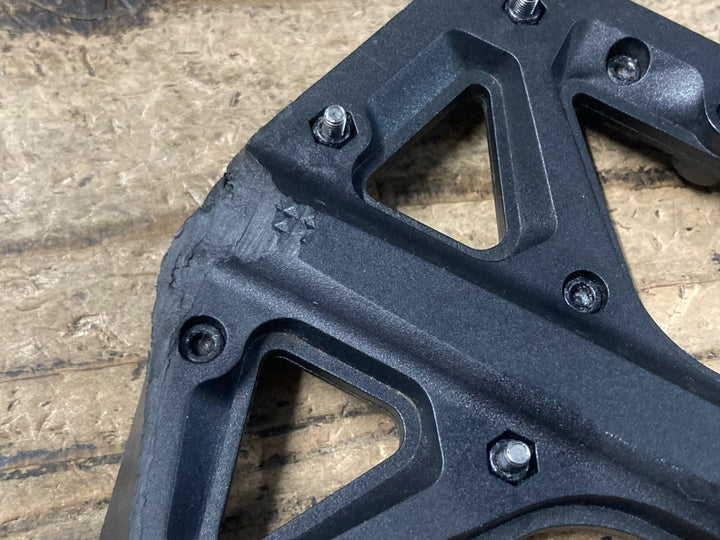 JZ531 クランクブラザーズ CrankBrothers STAMP 1 フラットペダル 黒