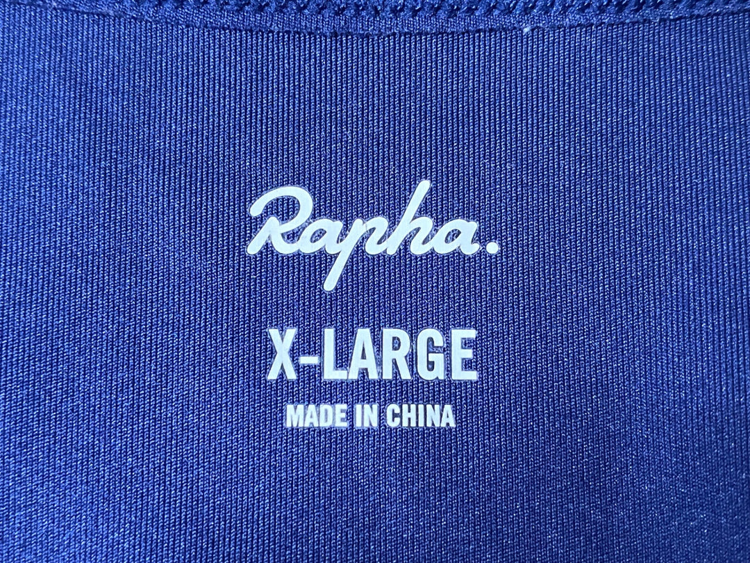 JT200 ラファ Rapha CORE CARGO WINTER TIGHTS WITH PAD カーゴ ビブタイツ 黒 紺 X-LARGE 裏起毛