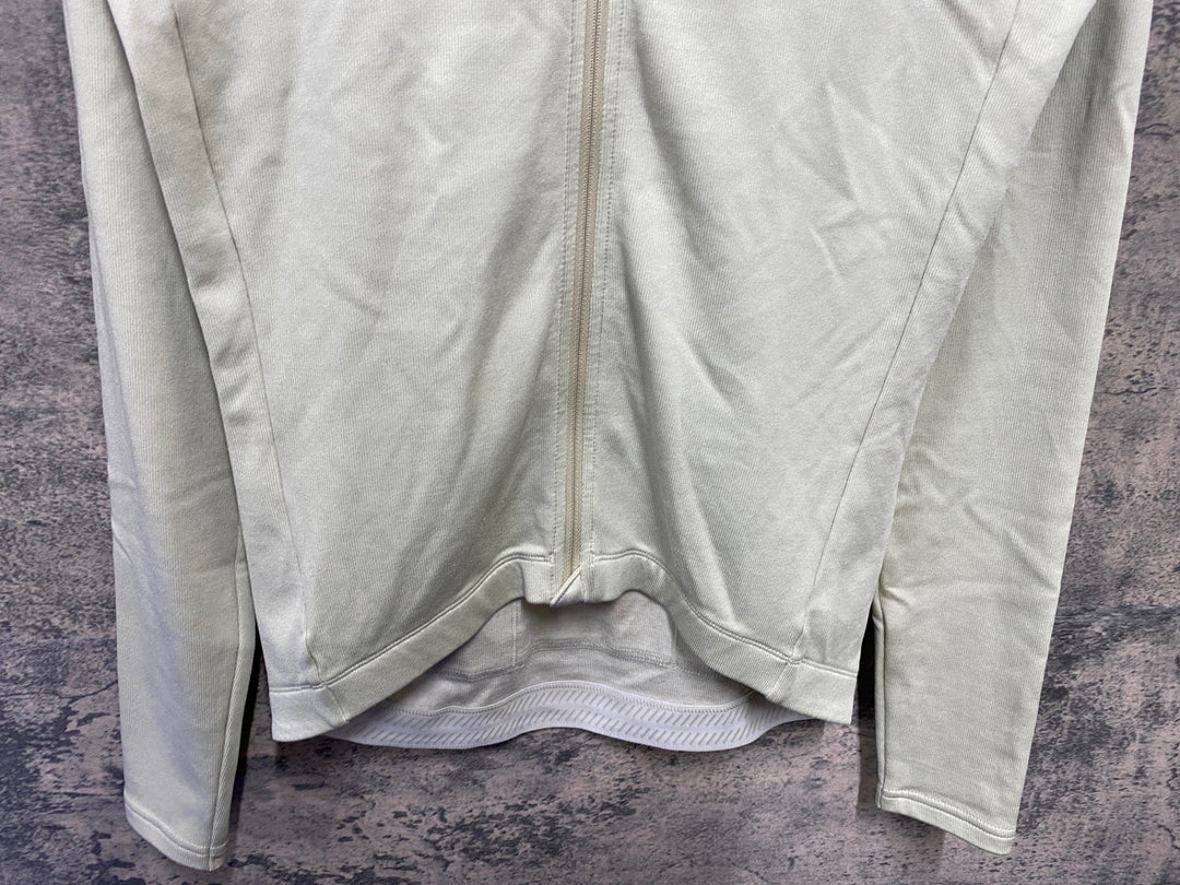 KD152 イザドア Isadore SIGNATURE THERMAL LONG SLEEVE JERSEY 長袖 サイクルジャージ 白 L