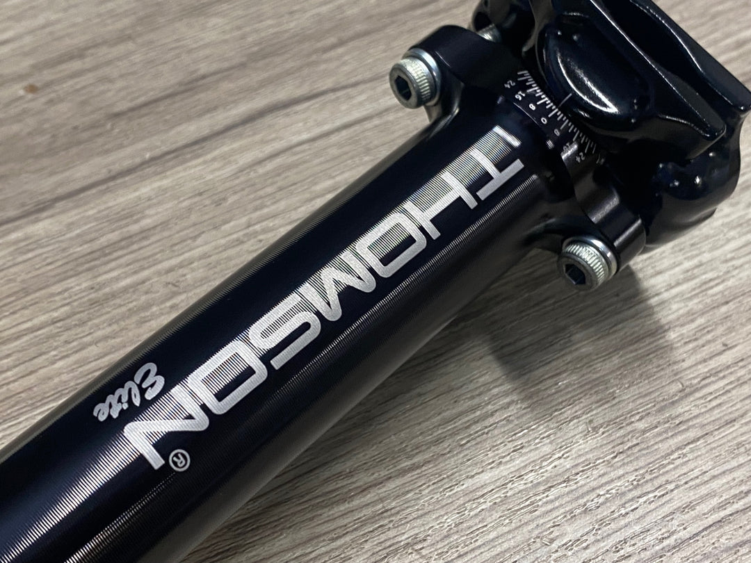 KE973 トムソン THOMSON ELITE アルミ シートポスト 黒 Φ27.2 250mm