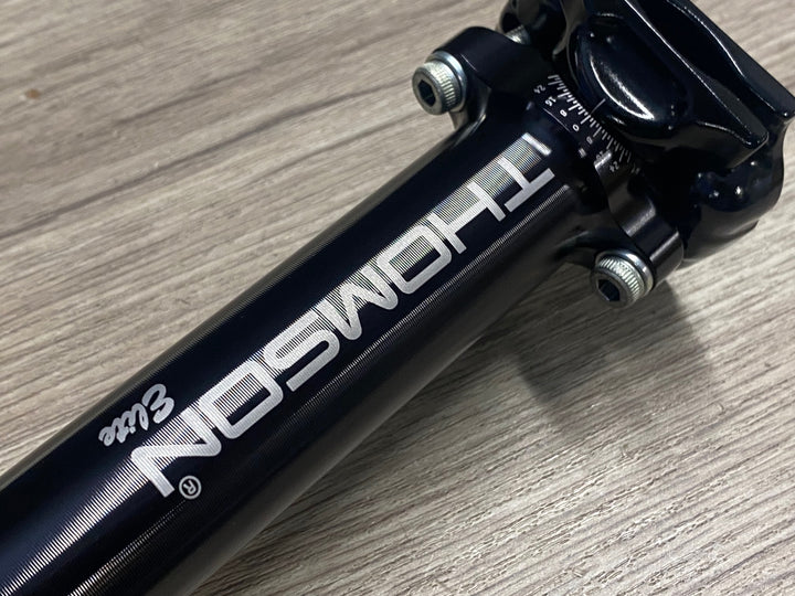 KE973 トムソン THOMSON ELITE アルミ シートポスト 黒 Φ27.2 250mm