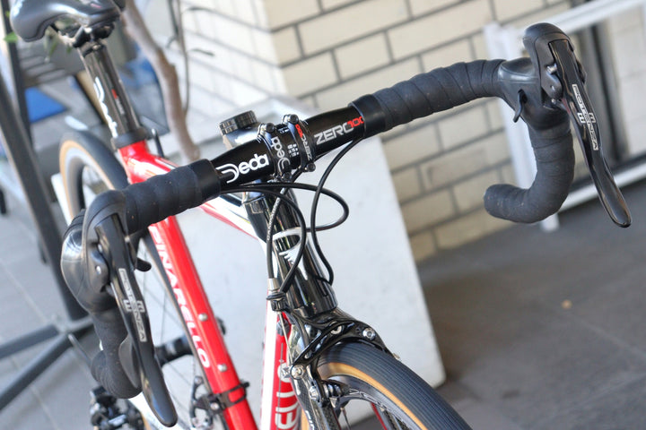 ピナレロ PINARELLO FP2 2008モデル 44サイズ カンパニョーロ ポテンザ 11S MIX アルミ ロードバイク ZONDA 【横浜店】