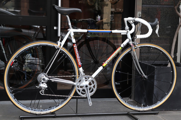 トマジーニ TOMMASINI シンテシー SINTESI  カンパニョーロ シルバーアテナ 11S クロモリ ロードバイク 【東京南麻布店】