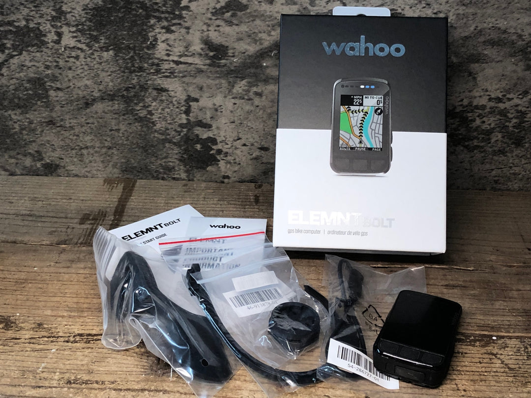 JN084 ワフー Wahoo エレメント ボルト ELEMENT BOLT WFCC5 V2 サイクルコンピューター 起動確認済