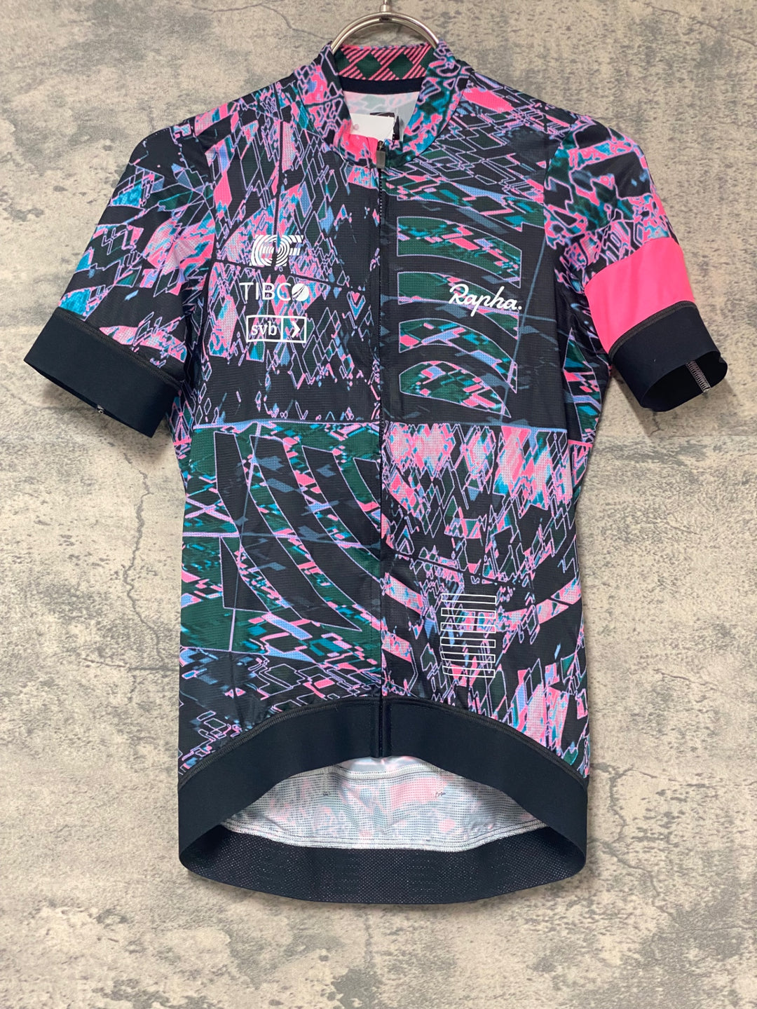 KK479 ラファ Rapha EF Education Women's First Pro Team Jersey 半袖 サイクルジャージ XS レディース
