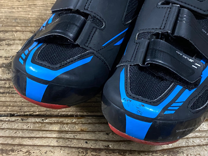 KK242 シマノ SHIMANO RIO7 SH-R107L ビンディングシューズ 黒 EU40 3穴