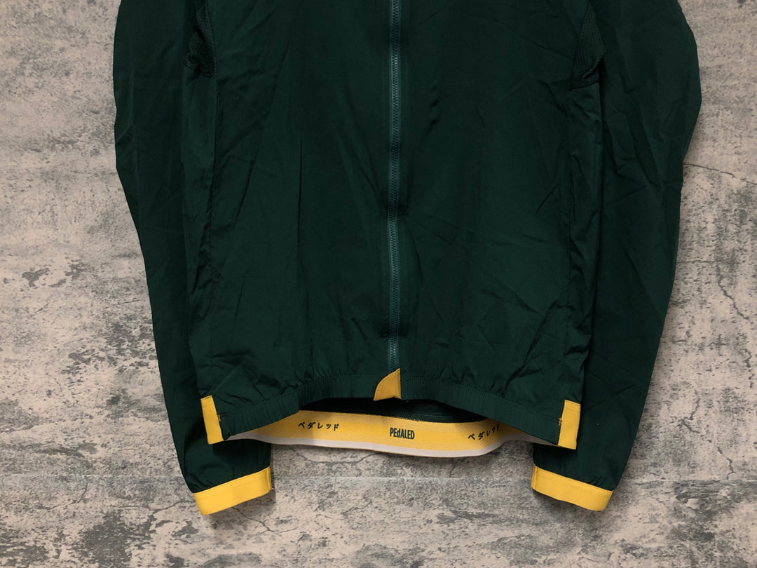 JT909 ペダレッド PEdALED Windproof Jacket 長袖 ウィンドブレーカー 緑 XL