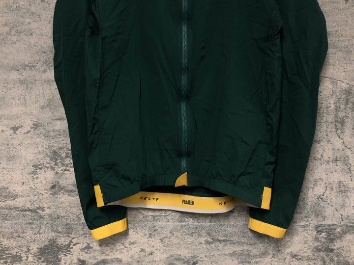 JT909 ペダレッド PEdALED Windproof Jacket 長袖 ウィンドブレーカー 緑 XL