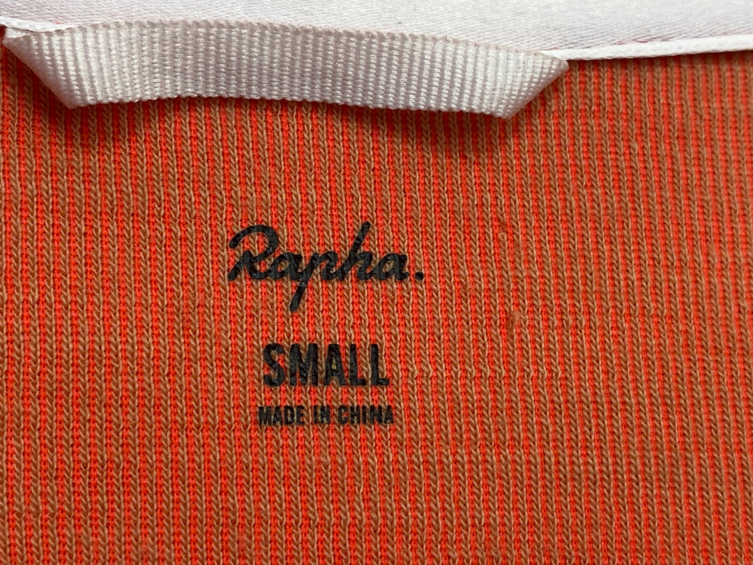 JM820 ラファ Rapha BREVET JERSEY 長袖 サイクルジャージ ピンク S ※反射材劣化
