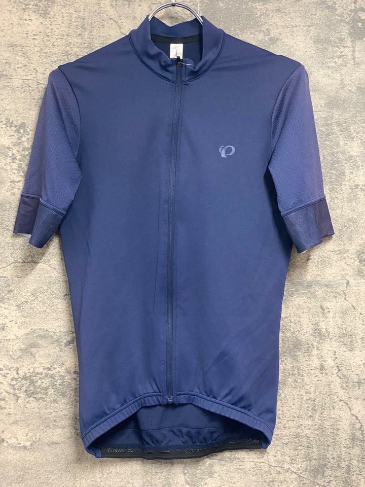JW075 パールイズミ PEARL iZUMi 半袖 サイクルジャージ ネイビー L