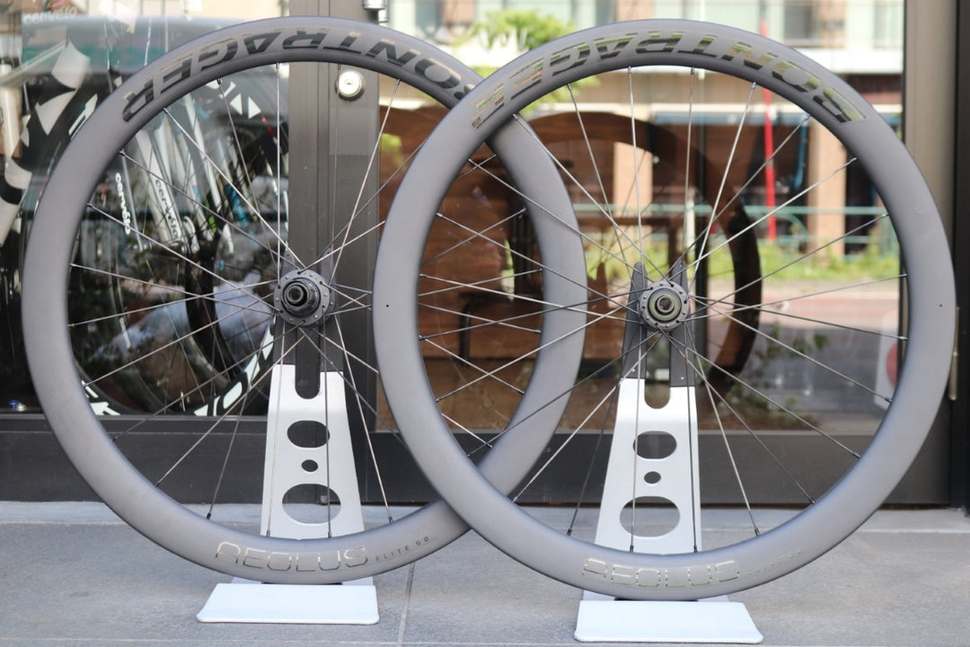 ボントレガー BONTRAGER アイオロス エリート AEOLUS ELITE 50 カーボン チューブレス ホイールセット シマノ12/11S 【東京南麻布店】