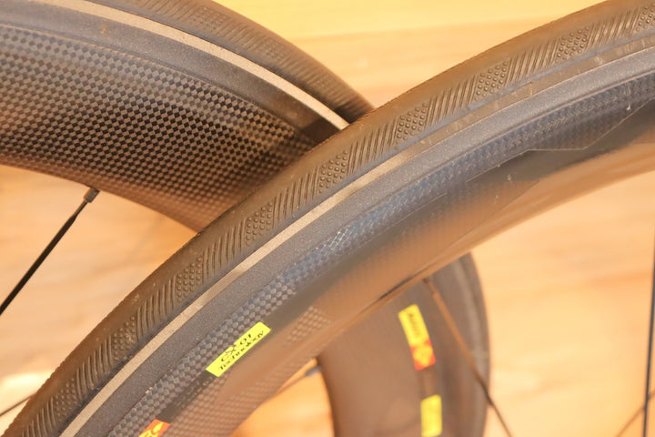 マヴィック MAVIC CXR ULTIMATE 60T カーボン チューブラー ホイールセット シマノ12S/11S 27mm 【千葉店】