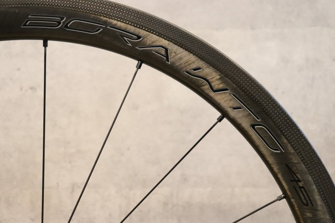 カンパニョーロ CAMPAGNOLO ボーラ BORA WTO 45 カーボン チューブレス ホイールセット シマノ 12/11S 19C 【さいたま浦和店】