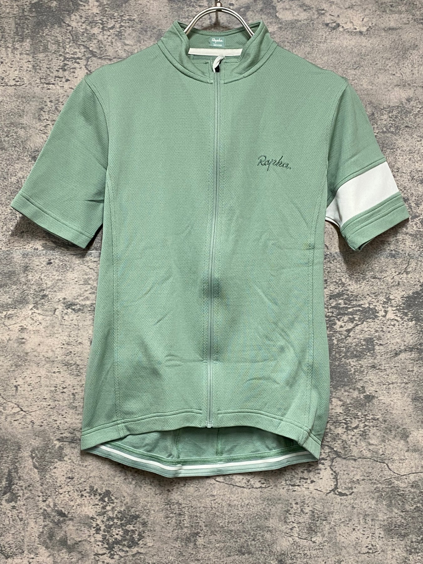 【未使用品】Rapha サイクルジャージ Medium ライトグリーン JQ224 ラファ Rapha MEN'S LIGHTWEIGHT JERSEY 半袖 サイクルジャージ
