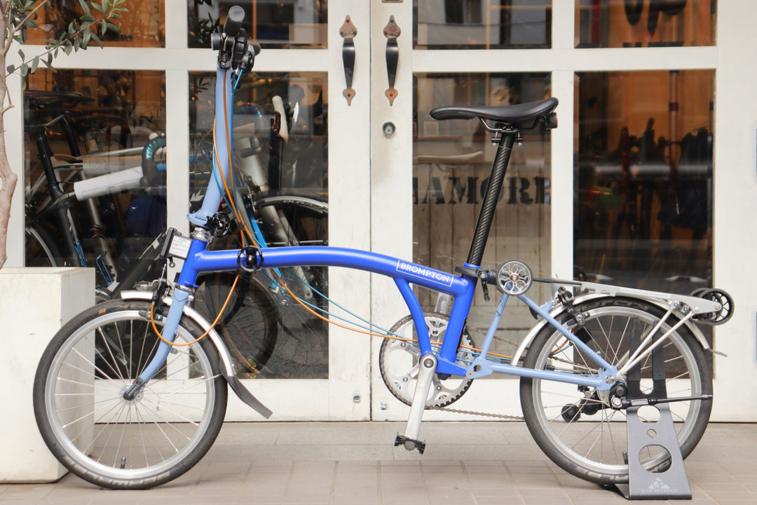 ブロンプトン BROMPTON C LINE EXPLORE MID M6R カスタム 2022モデル ミニベロ 折り畳み小径車 スポットカラー 【横浜店】