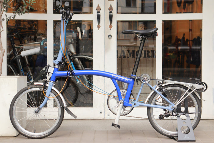 ブロンプトン BROMPTON C LINE EXPLORE MID M6R カスタム 2022モデル ミニベロ 折り畳み小径車 スポットカラー 【横浜店】