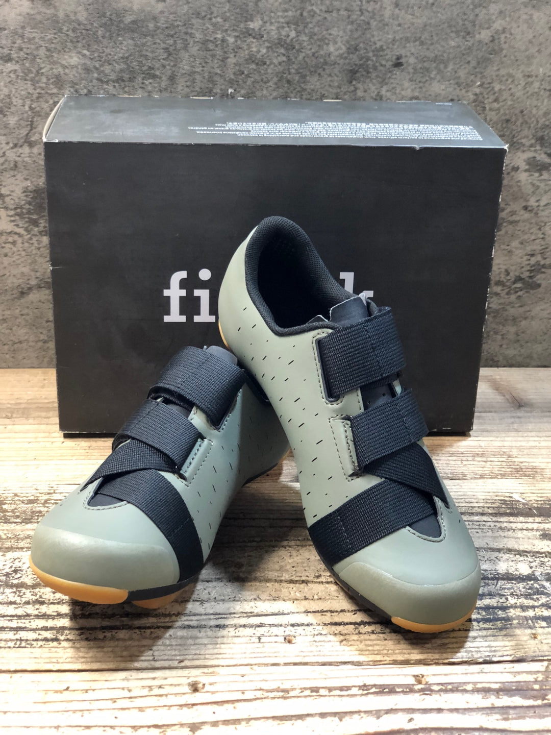 JX858 フィジーク fizik TERRA POWERSTRAP X4 ビンディングシューズ SPD 緑 EU42 ※未使用