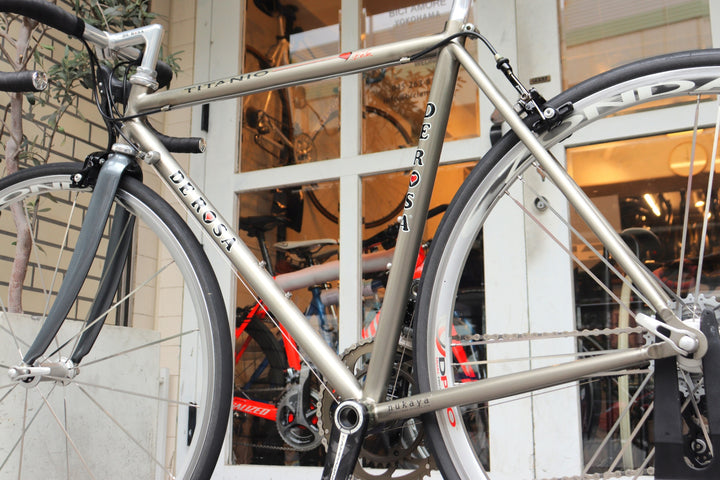 LUA595 デローザ DE ROSA チタニオ TITANIO カンパニョーロ コーラス 11S チタン ロードバイク 【横浜店】