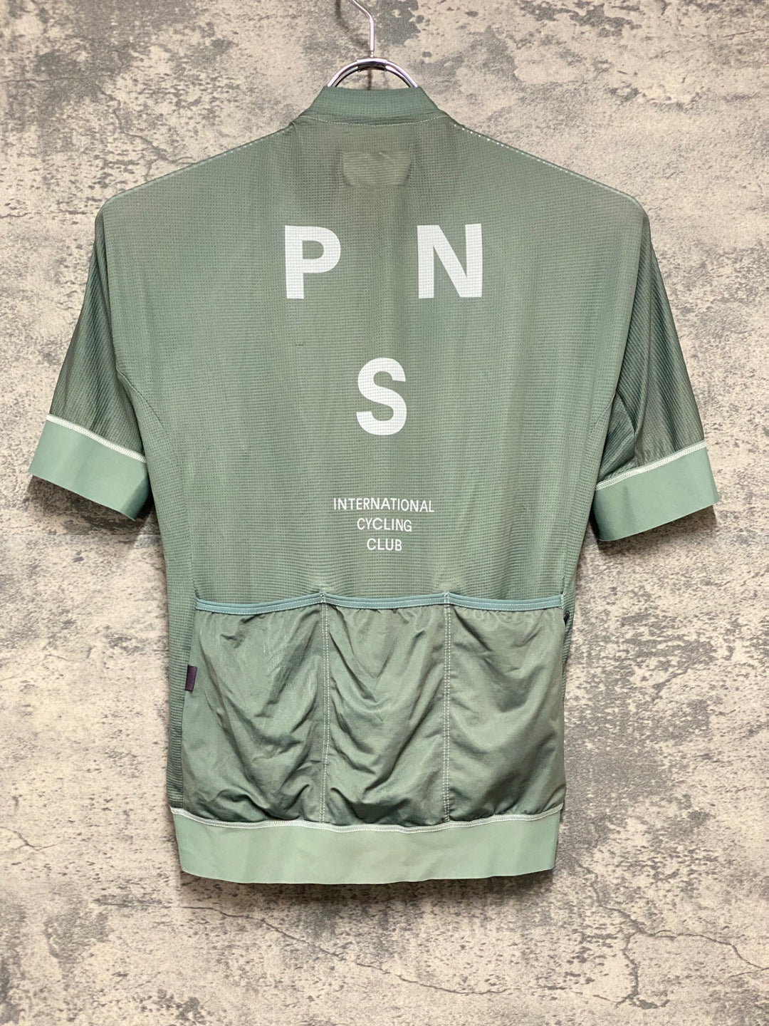 KJ298 パスノーマルスタジオ PAS NORMAL STUDIOS Mechanism Jersey 半袖 サイクルジャージ 緑 XS