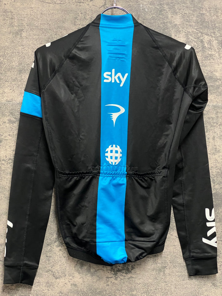 JV186 ラファ Rapha PRO TEAM JERSEY TEAM SKY 半袖 サイクルジャージ 黒 XS