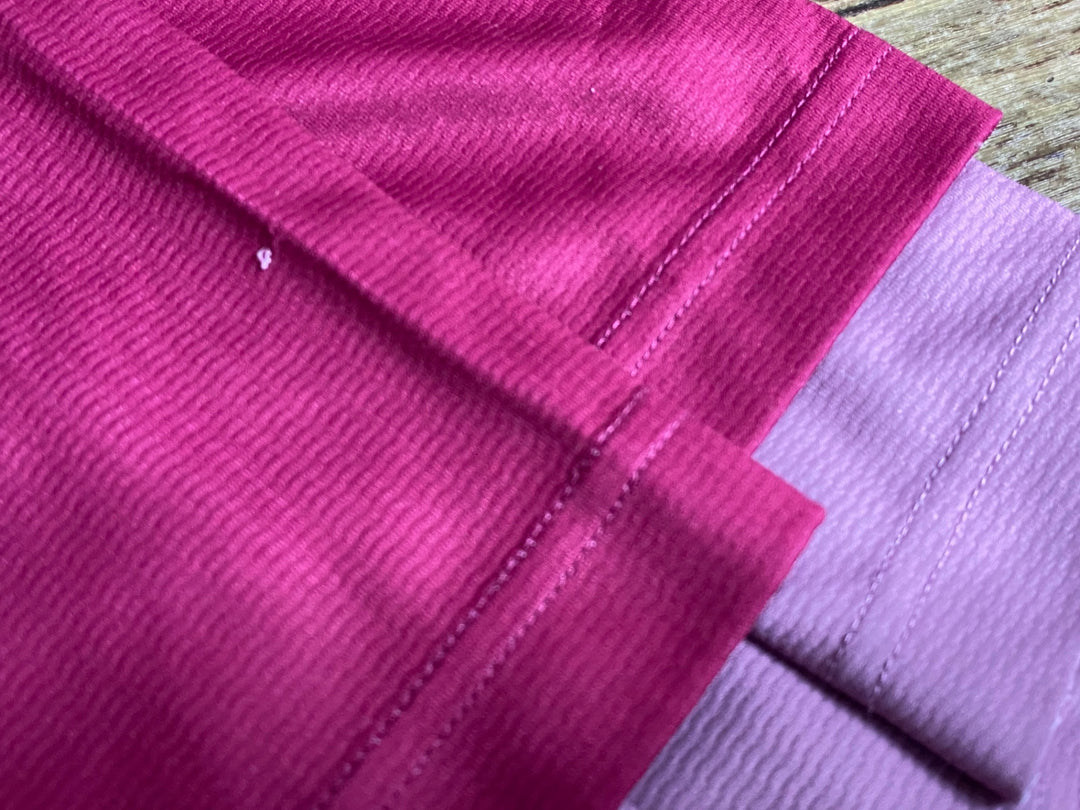 JP699 カフェドシクリステ Cafe du Cycliste バーバラ Barbara 長袖 サイクルジャージ パープル XS ※裾ゴム切れ