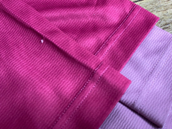 JP699 カフェドシクリステ Cafe du Cycliste バーバラ Barbara 長袖 サイクルジャージ パープル XS ※裾ゴム切れ