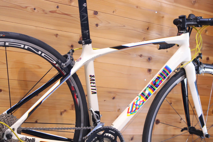 チネリ CINELLI サエッタ SAETTA RADICAL 2016 Sサイズ シマノ 105 5800 アルテグラ 6800 MIX 11S ZONDA 15C カーボン ロードバイク 【広島店】
