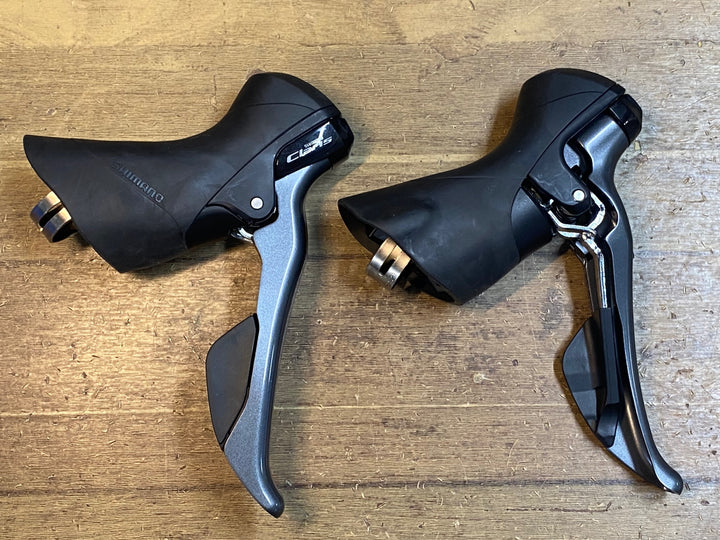 JN840 シマノ SHIMANO クラリス Claris ST-R2000 STIレバー 左右セット 2x8S